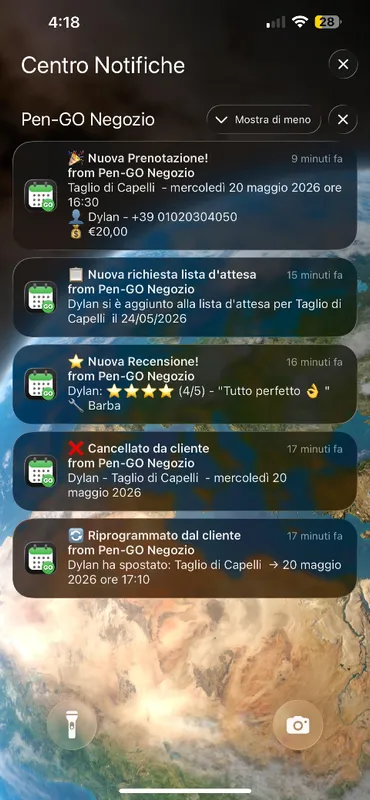Notifiche Pen-GO